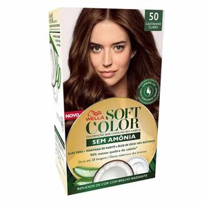 Kit Tonalizante Soft Color Castanho Claro - 50