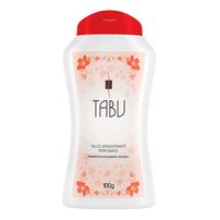 Talco Desodorante Perfumado Tabu Tradicional - 100g