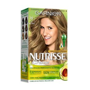Coloração Nutrisse Creme Louro Mel 70 Garnier