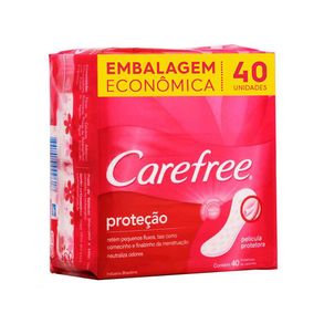 Protetor Diário Carefree Com Fragrância - 40 Unidades