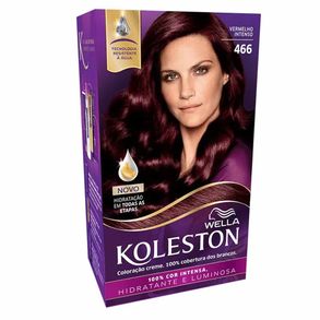 Coloração Koleston Kit Vermelho Intenso - 466