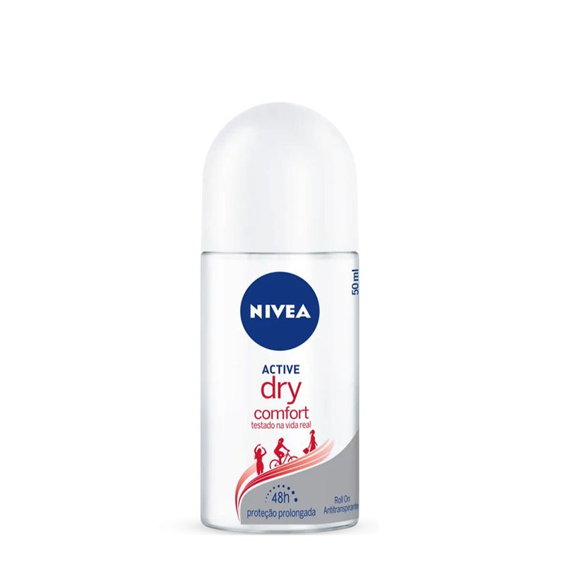 NIVEA Dry Comfort - Desodorante Antitranspirante Roll On 50ml