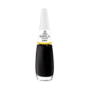 Esmalte Cremoso Preto Impala - 7,5ml