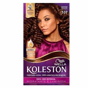 Coloração Koleston Kit Marrom Sedução - 537