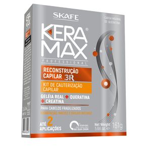Kit Keramax Reconstrução Capilar 3r 161g