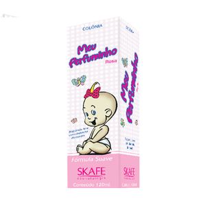 Colônia Infantil Meu Perfuminho Rosa - 120ml