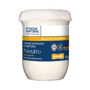 Creme De Massagem Corporal Neutro - 650g