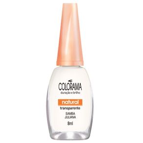 Esmalte Colorama Natural Transparente - Samba Juliana