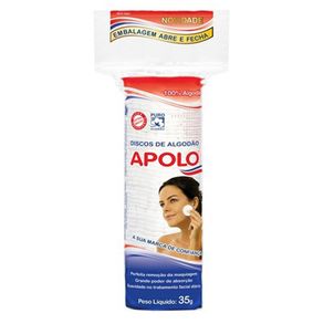 Discos De Algodão Apolo - 35g