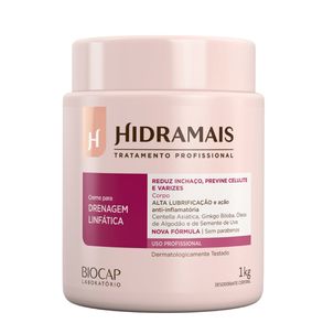 Creme Para Drenagem Linfática Hidramais 1kg