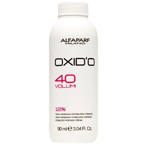 Água Oxigenada Estabilizada Cremosa 40 Vol Oxid'O 12% Alfaparf 90ml
