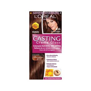 Casting Creme Gloss - Coloração Nutri Brilho Sem Amônia - Chocolate 535
