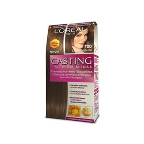 Casting Creme Gloss - Coloração Nutri Brilho Sem Amônia - Louro Natural 700