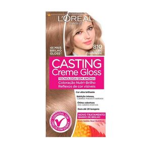 Casting Creme Gloss - Coloração Nutri Brilho Sem Amônia - Louro Champagne 810