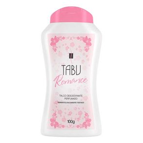 Talco Desodorante Perfumado Tabu Romance - 100g
