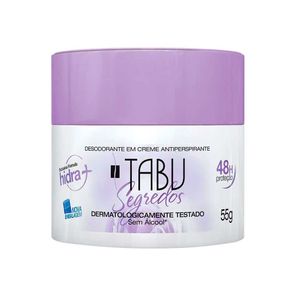 Desodorante Em Creme Tabu Segredos - 55g