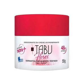 Desodorante Em Creme Tabu Flores - 55g