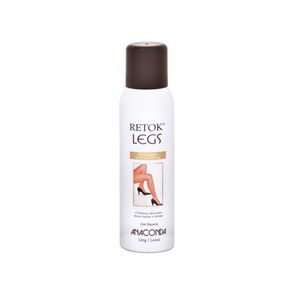 Maquiagem Para Pernas Spray Retok Legs Ananconda - Escuro - 160ml