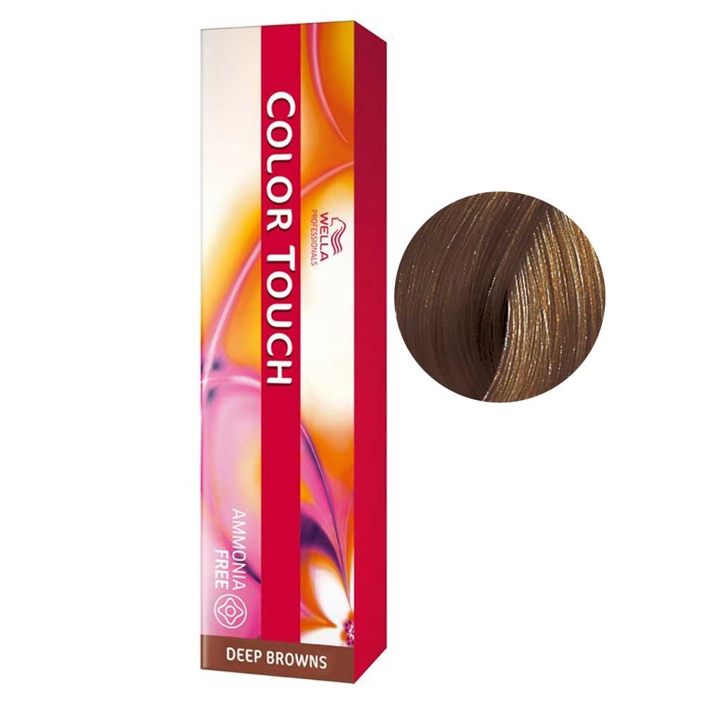 Tonalizante Color Touch 771 Louro Médio Marrom Acizentado Wella Professionals 60g Danny 8745