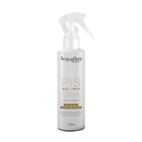 Fluido Capilar Iluminador Água De Coco Sol Mar Piscina Acquaflora 120ml