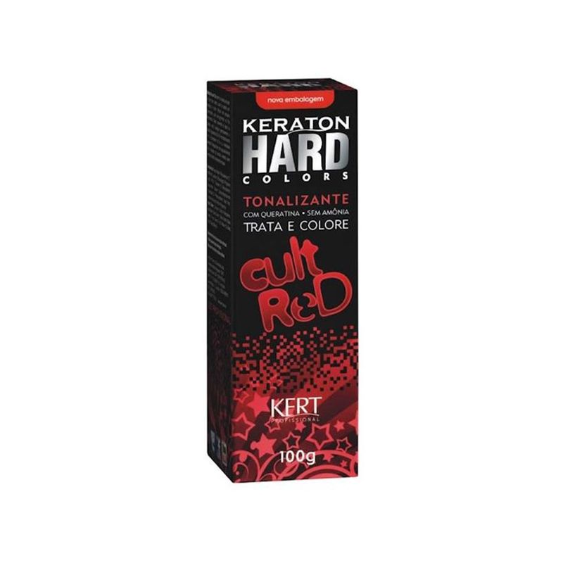 Kit-Tonalizante-Keraton-Hard-Colors---Cult-Red