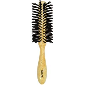 Escova De Cabelo Mad Ricca Nylon Meia Lua - Ref: 415