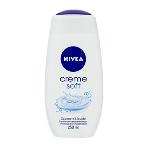 Sabonete Líquido Creme Soft Nivea 250ml