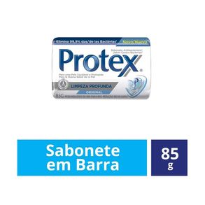 Sabonete Em Barra Protex Limpeza Profunda Antibacteriano - 85g