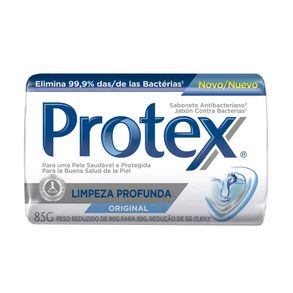 Sabonete Em Barra Protex Limpeza Profunda Antibacteriano - 85g