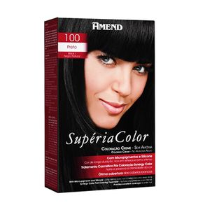 Kit Tonalizante Supéria Color Amend Preto 100