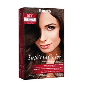 Kit Tonalizante Supéria Color Amend Castanho Claro 500