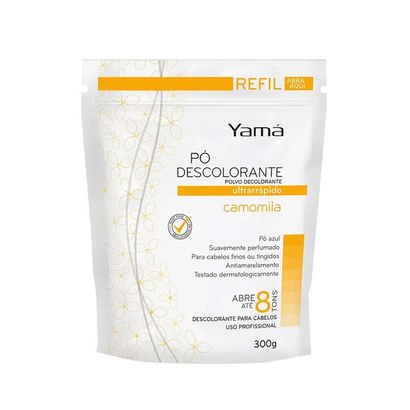 Po-Descolorante-De-Camomila-Refil-Yama---300g