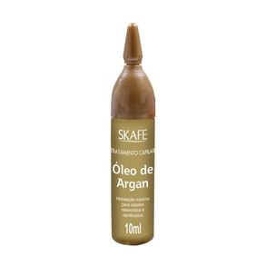 Ampola Tratamento Capilar Vitamina Óleo De Argan Skafe  10ml