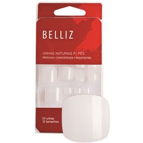 Unhas Postiças Naturais Para Pés - 1207