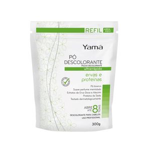 Pó Descolorante Ultra Rápido Ervas E Proteínas Refil Yamá - 300g