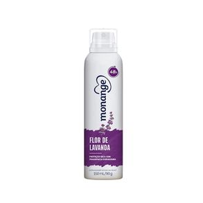 Desodorante Monange Aerossol Antitranspirante Flor De Lavanda Feminino - 150ml