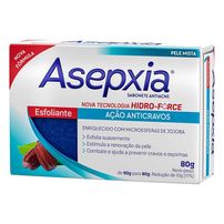Sabonete Facial Esfoliante Ação Anticravos Asepxia - 80g