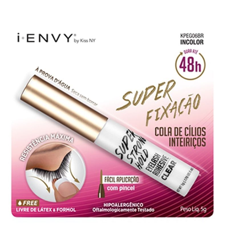 Cola-Para-Cilios-Kiss-Ny-48h-Super-Strong-Hold---Incolor
