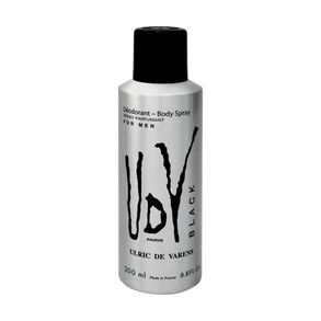 Desodorante Spray Ulric De Varens Udv Black Masculino  200ml