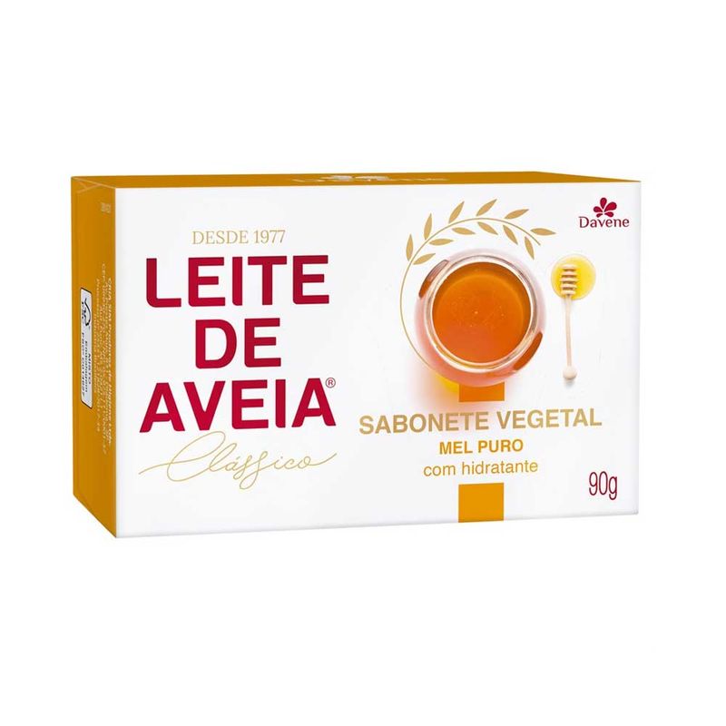 Sabonete-Vegetal-Davene-Leite-De-Aveia-Mel-Puro---90g