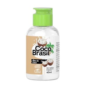 Óleo De Coco Capilar Gota Dourada Coco Brasil  60ml
