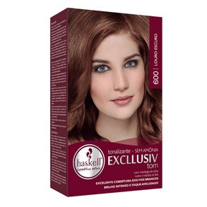 Kit Tonalizante Haskell Excllusiv Louro Escuro 600