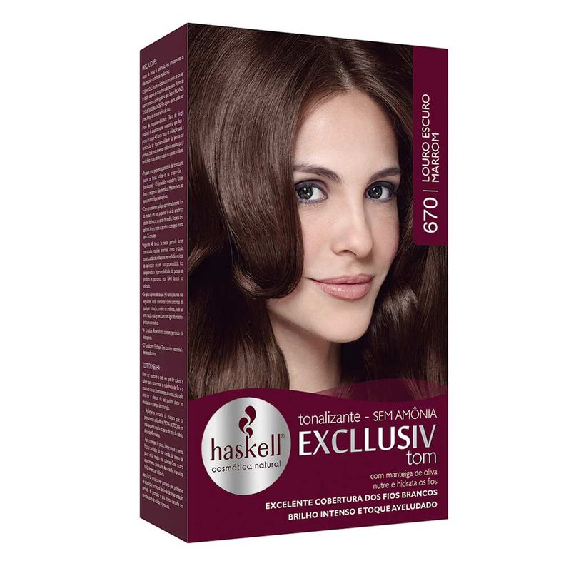 Kit-Tonalizante-Haskell-Excllusiv-Louro-Escuro-Marrom-670
