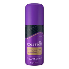 Spray Retoque De Raiz Koleston Preto - 100ml