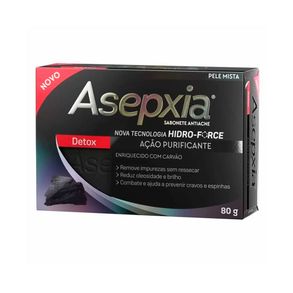 Sabonete Facial Asepxia Detox Antiacne - 80g