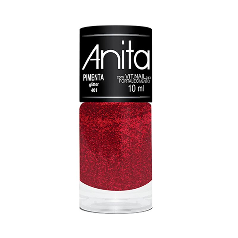 Esmalte Anita Glitter Pimenta Danny Cosmeticos 2443