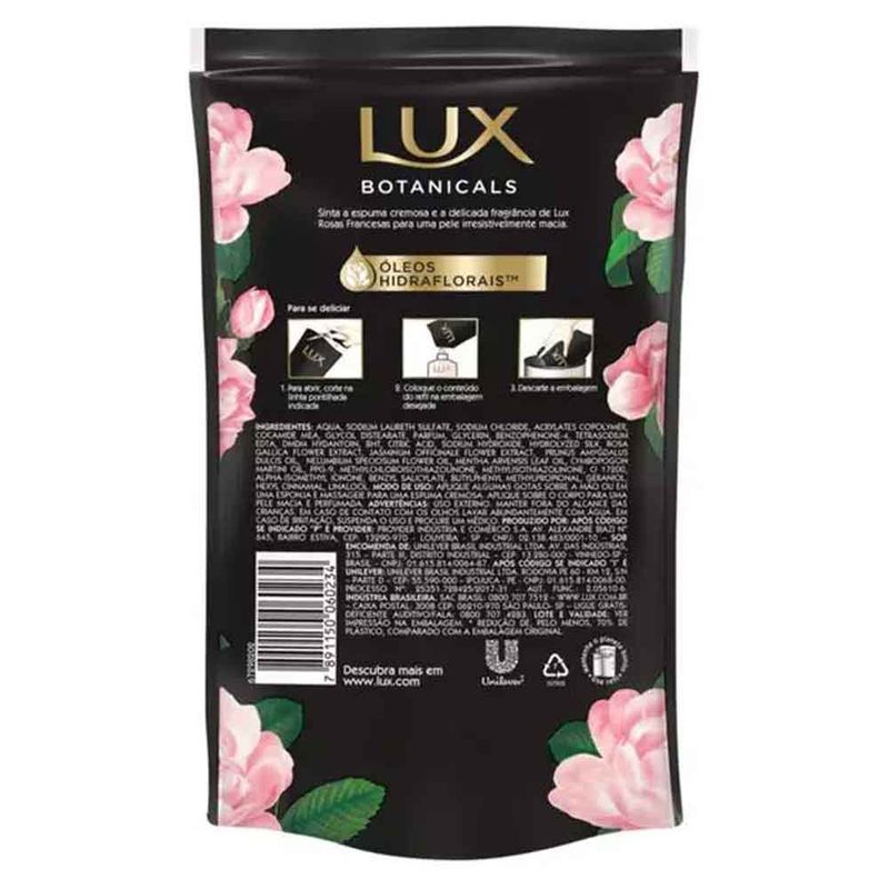 Sabonete Líquido Lux Fragrâncias Finas Secret Bliss 250ml