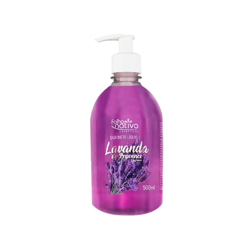 Sabonete Líquido Folha Nativa Lavanda - 500ml - Danny Cosmeticos