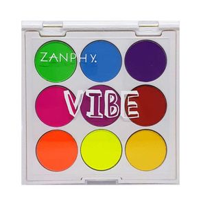 Paleta De Sombras Zanphy Neon Linha Vibe