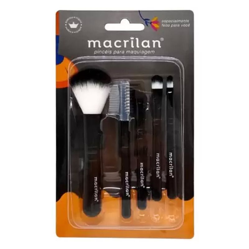 Kit-De-Pincel-Para-Maquiagem-Kp5-18-Macrilan-5-Unidades